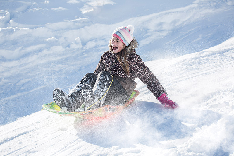 Sledding